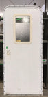 Used Radius Cornered Entry Door 71 1/2" H x 29 1/2" W X 2 1/2" D