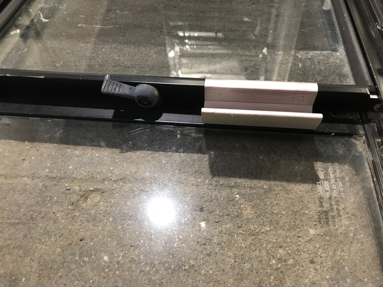 Used Black Radius Opening Window : 48 1/4