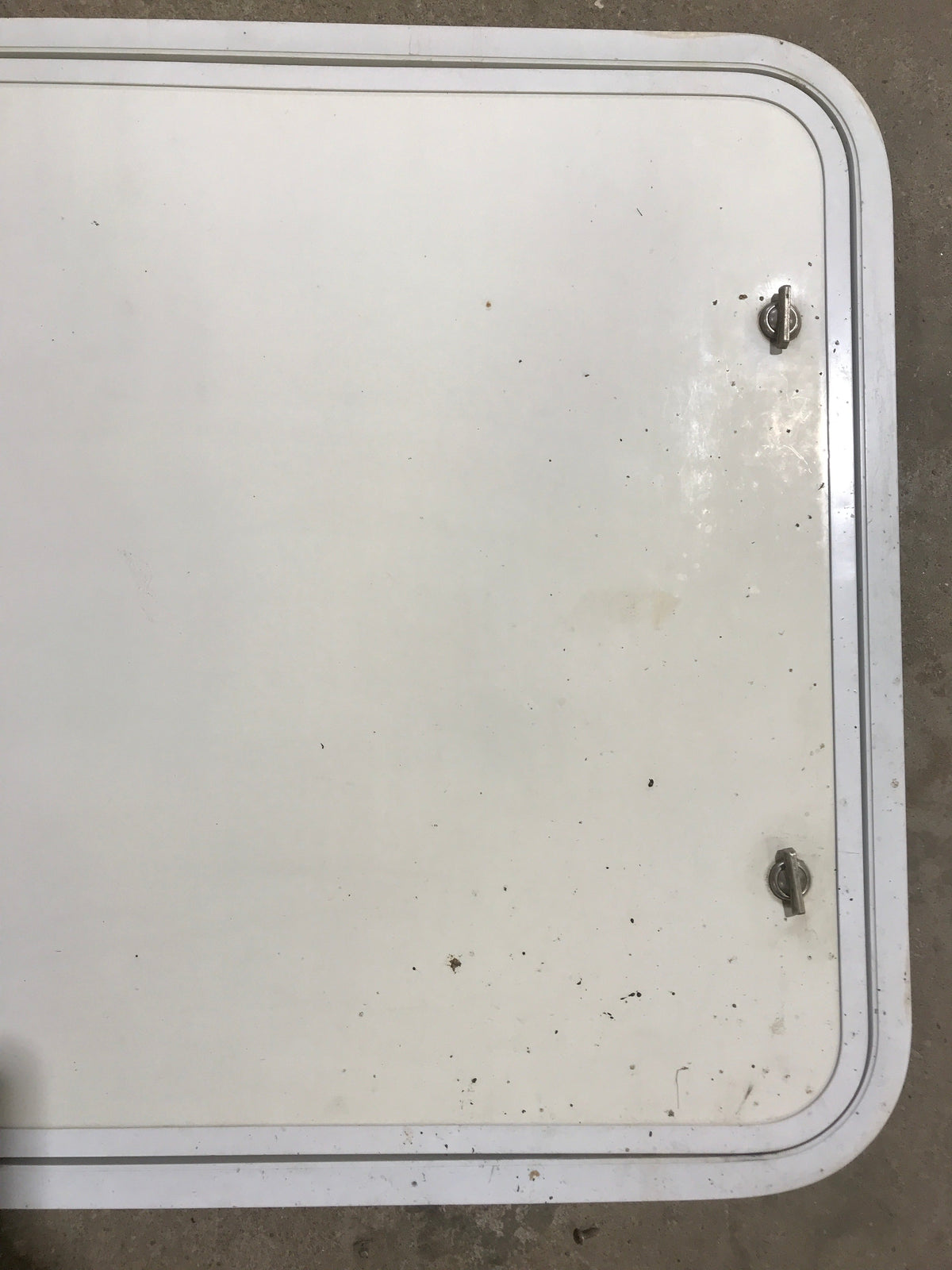 Used Radius Cornered Propane Cargo Door 29 1/2