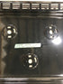 Used Suburban 3-Burner Main Top, Black - 102582BK