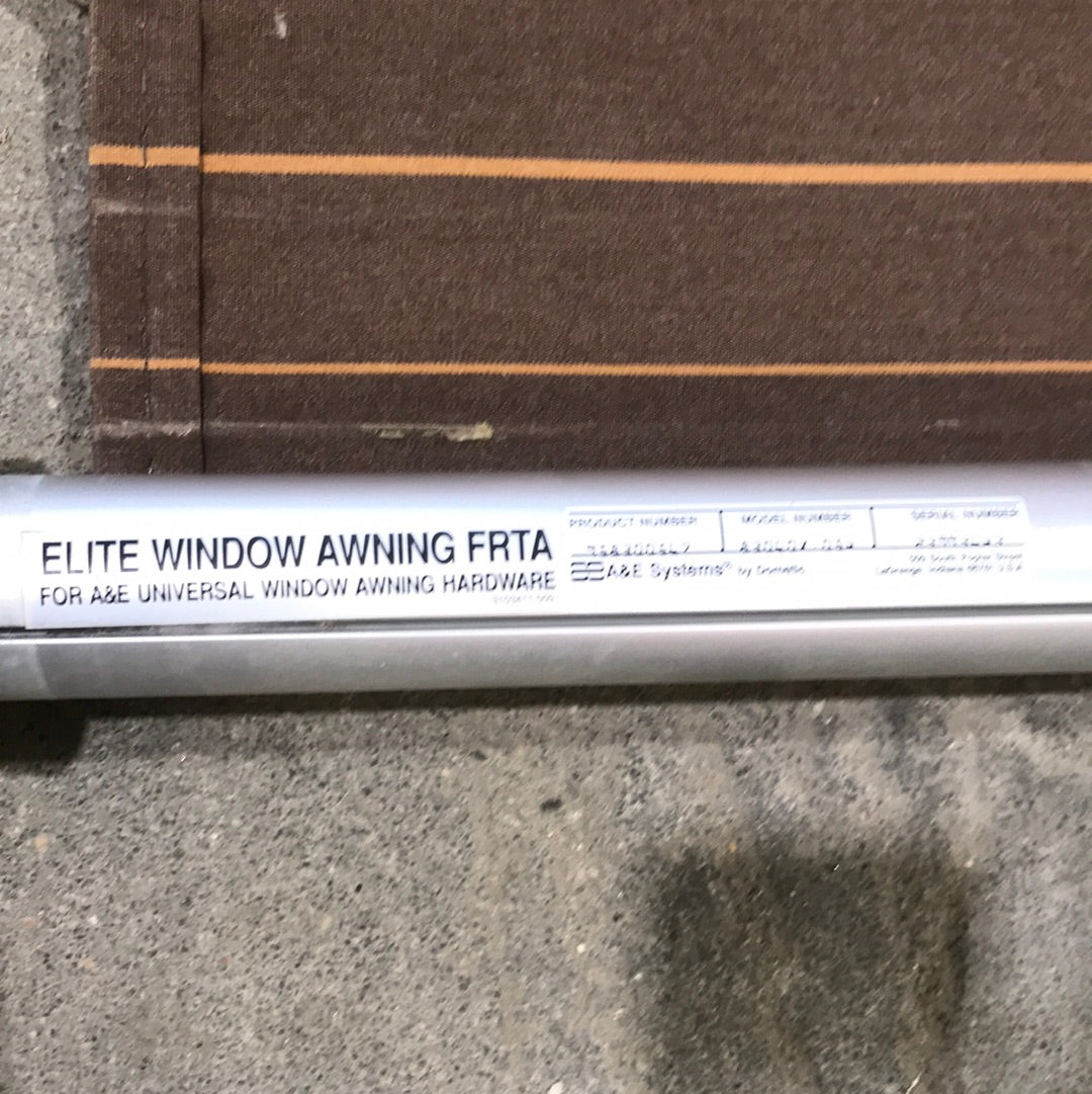 Used Complete A&E Deluxe Plus Window Awning 61.5" Used Canvas