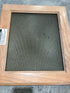 Used Wooden RV Interior Furnace Access Door 16" W X  14" H