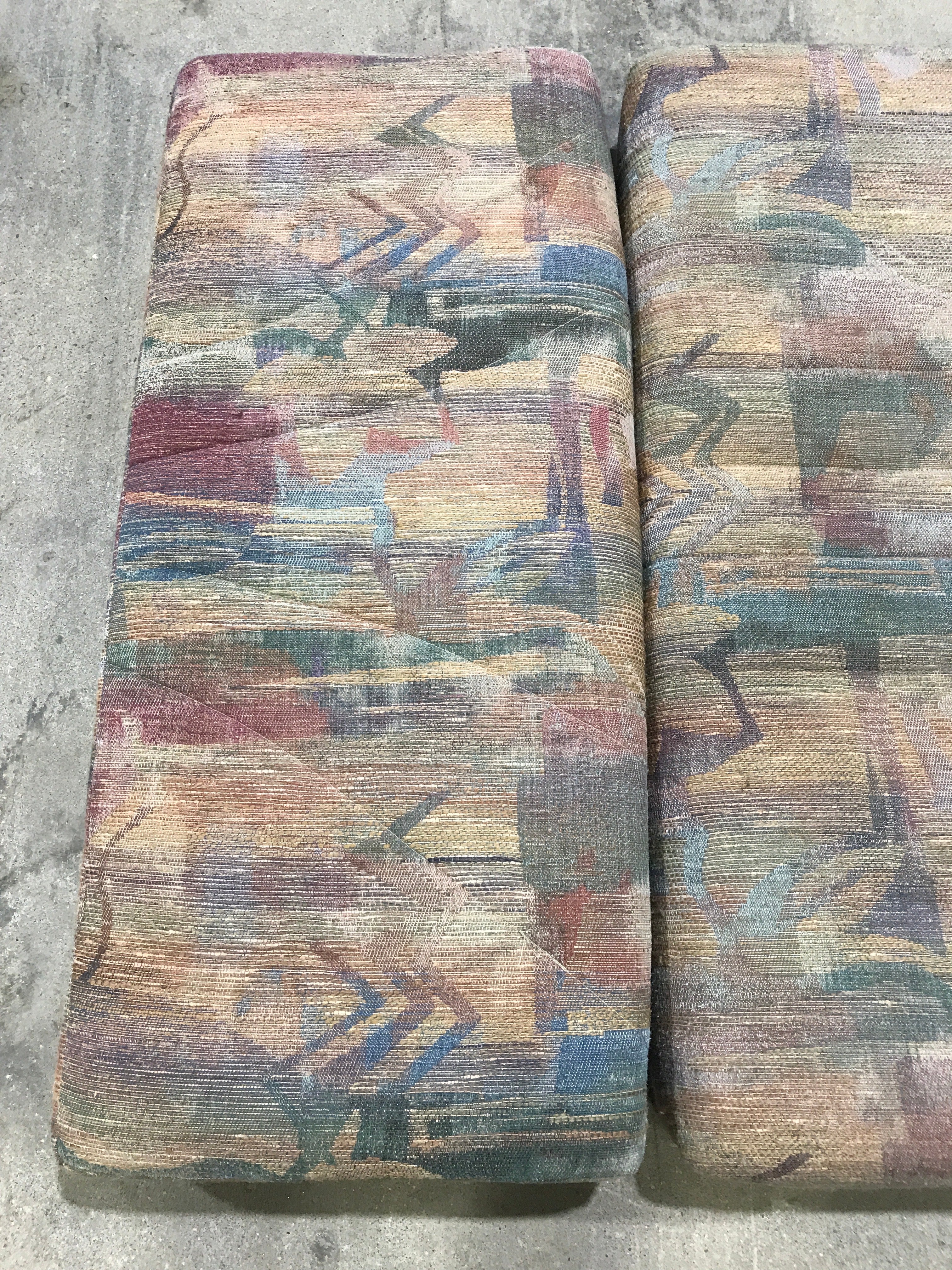 Used Dinette Cushion Set- 4 piece- 2 @ 40" x 18" x 6" D, 2 @ 40" x 17" x 6" D