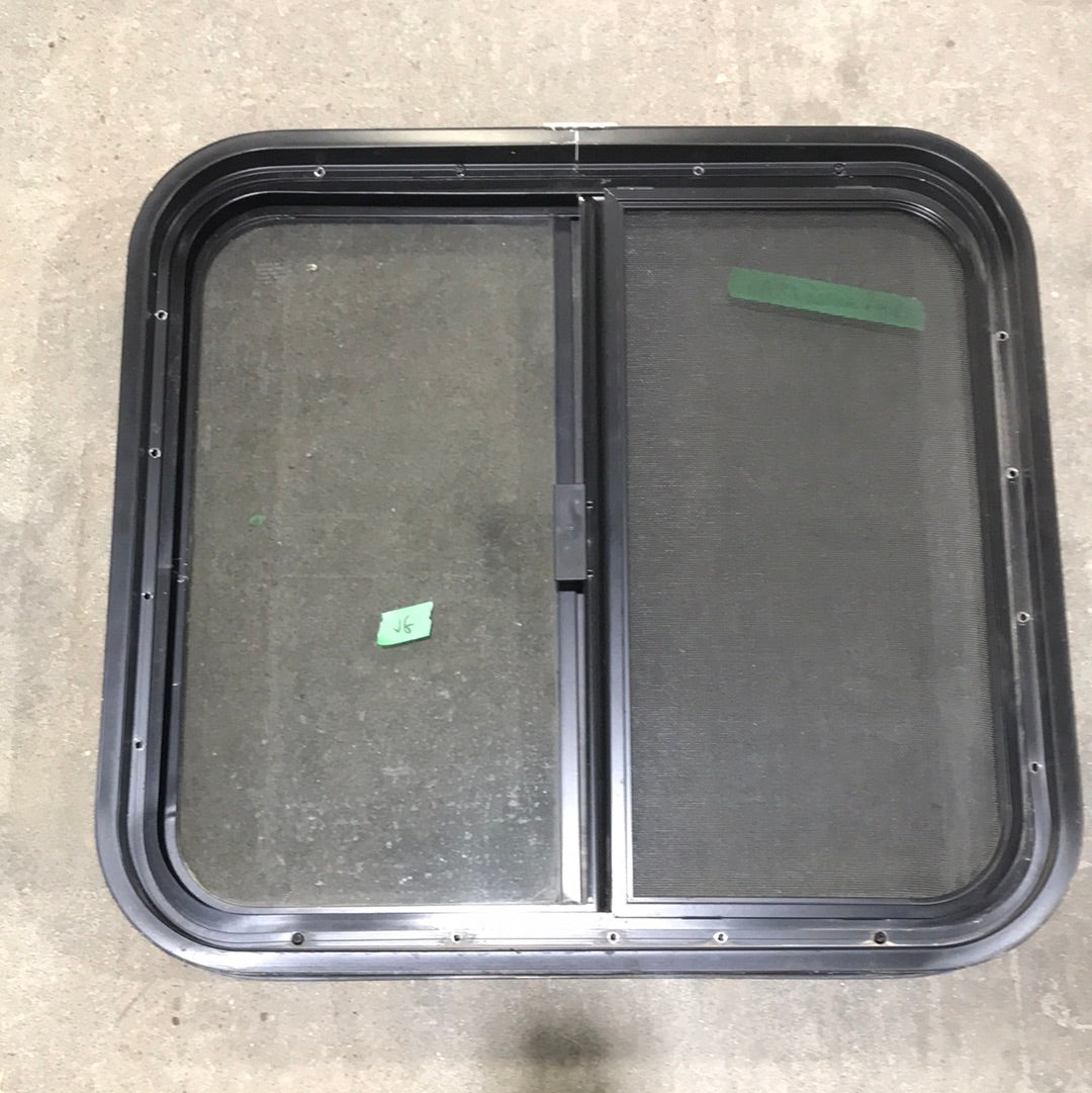 USED Black Radius Opening Window : 23 1/2