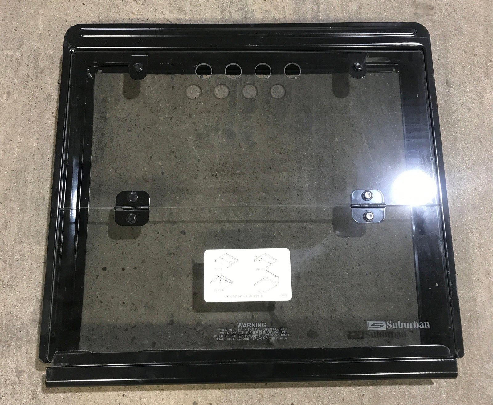 Used Suburban Stove Bi Fold Cover 3085A