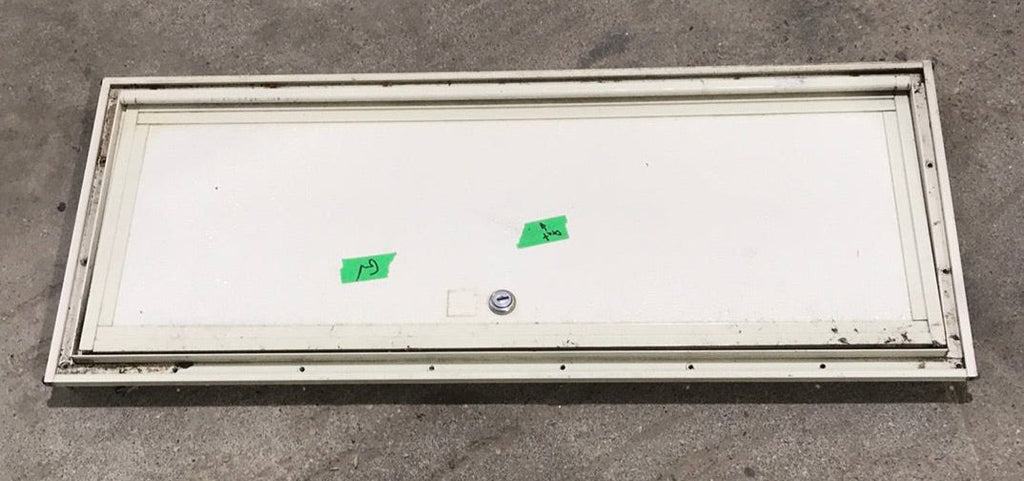 Used Square Cornered Cargo Door 26 3/8" x 10" x 3/4"