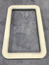 Used Entry door window Frame: 24 3/4" x 15 3/4"