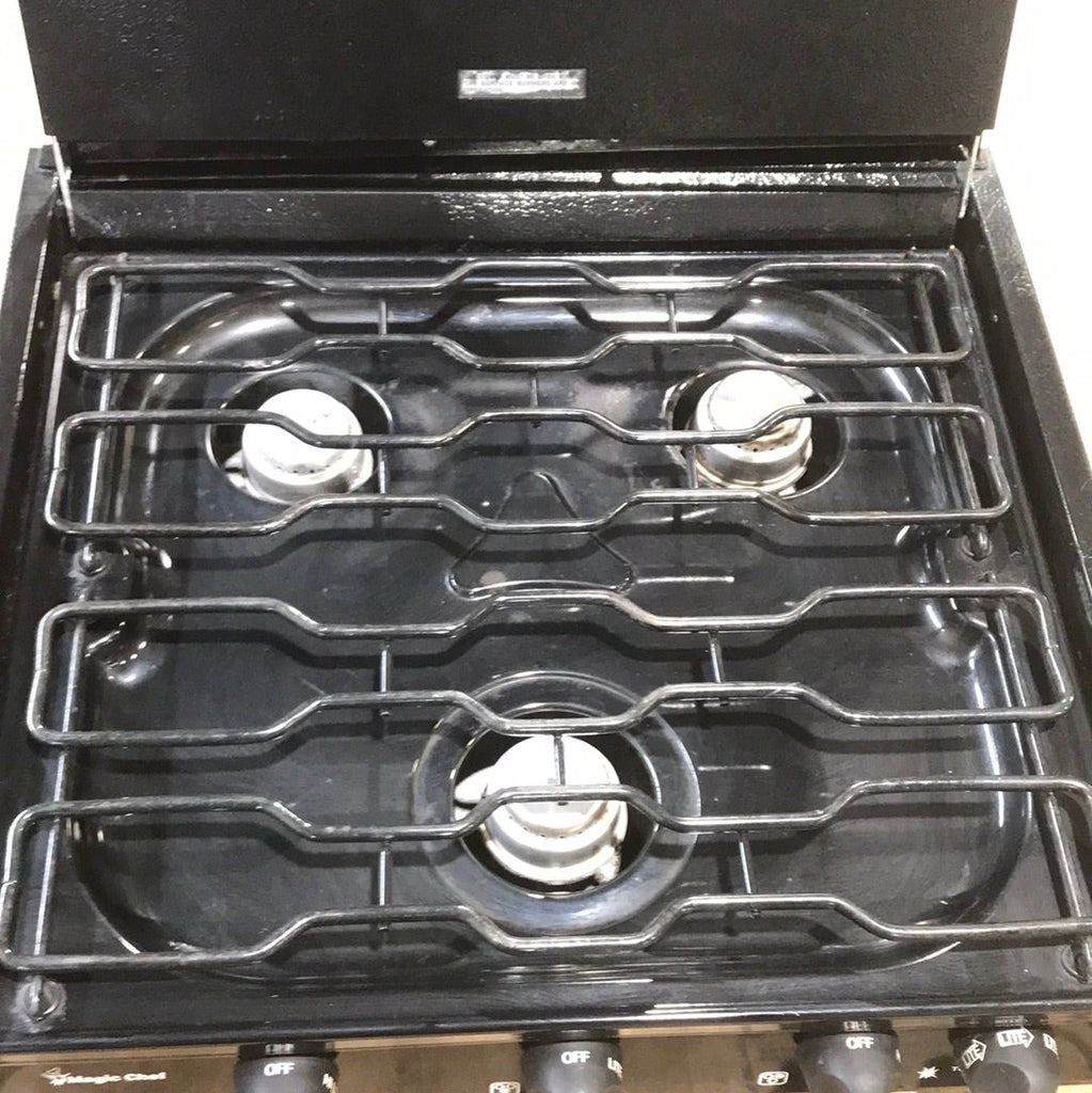 Used Magic chef 3 Burner RV Cooktop - CLZ8560ADB