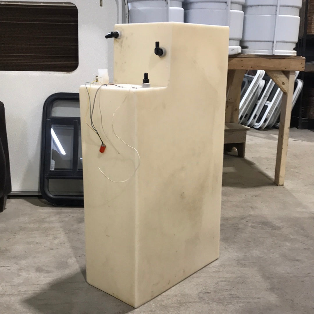 Used Fresh Water Tank 10 1/4”  x 20 3/4” x 37 3/4