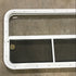 Used White Radius Opening Window : 35 1/2" W x 21 1/2" H x 1 7/8" D