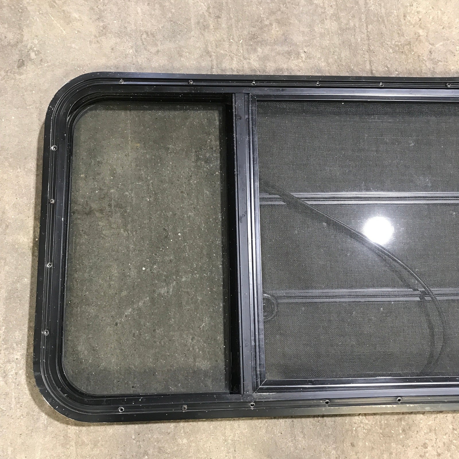 Used Black Radius Opening Window : 59.75