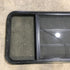 Used Black Radius Opening Window : 59.75" x 21.75" x 2" - Young Farts RV Parts