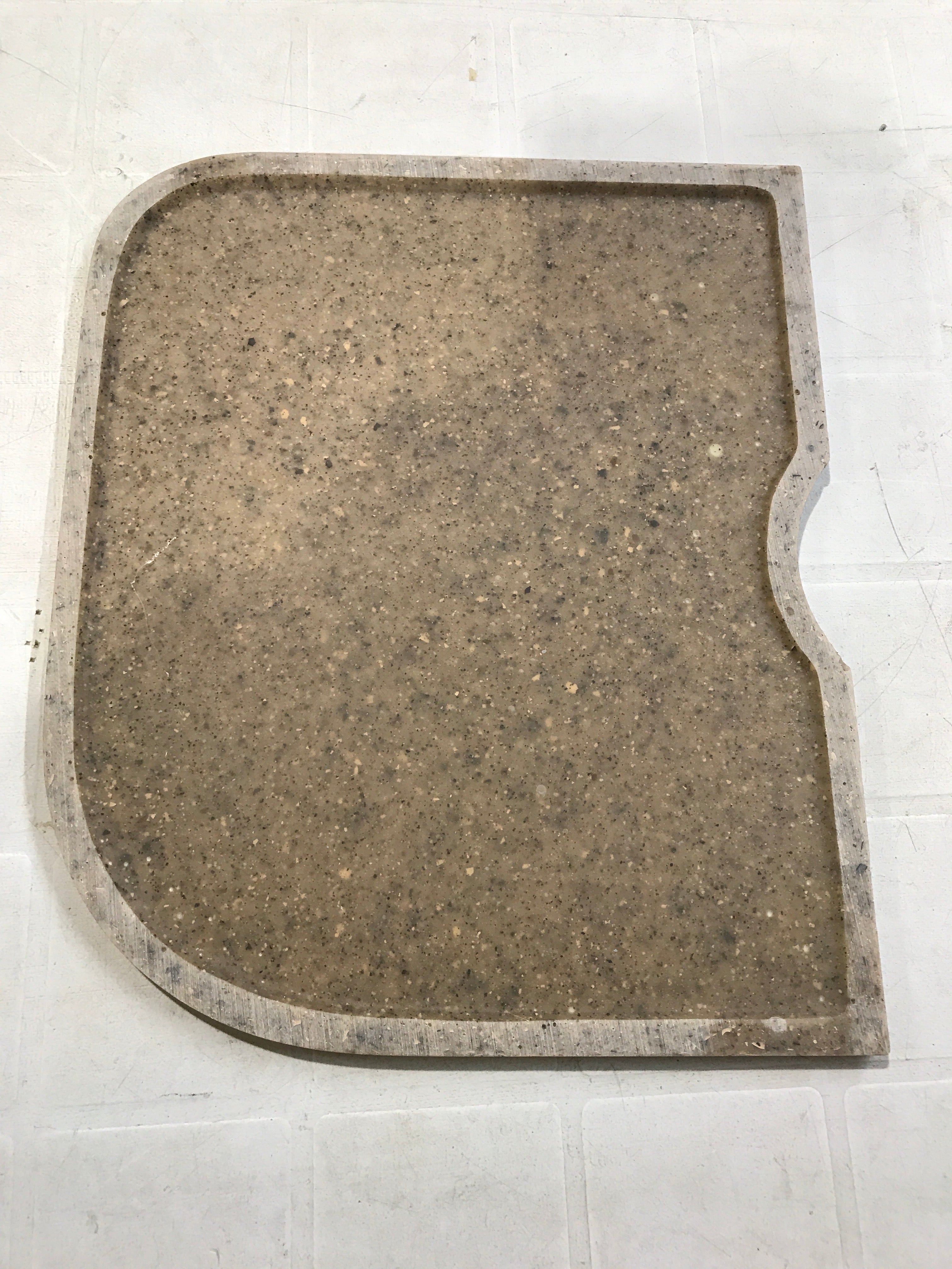 Used Plastic Sink Cover 16 1/2" X 13 3/4" X 1/4" D