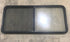 Used Black Radius Opening Window : 59 1/2" W X 25 3/4" H X 2" D