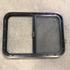 Used Black Radius Opening Window : 29.5" X 21.5" X 2" - Young Farts RV Parts