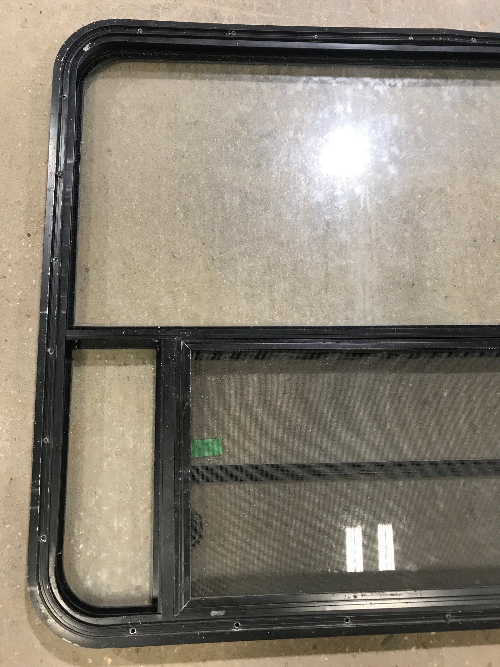 Used Black Radius Opening Window : 48
