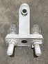 Used 4" Bathroom Faucet, Off-White, Clear Knobs