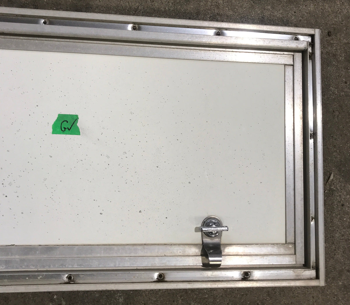 Used Square Cornered Cargo Door - 23 3/4