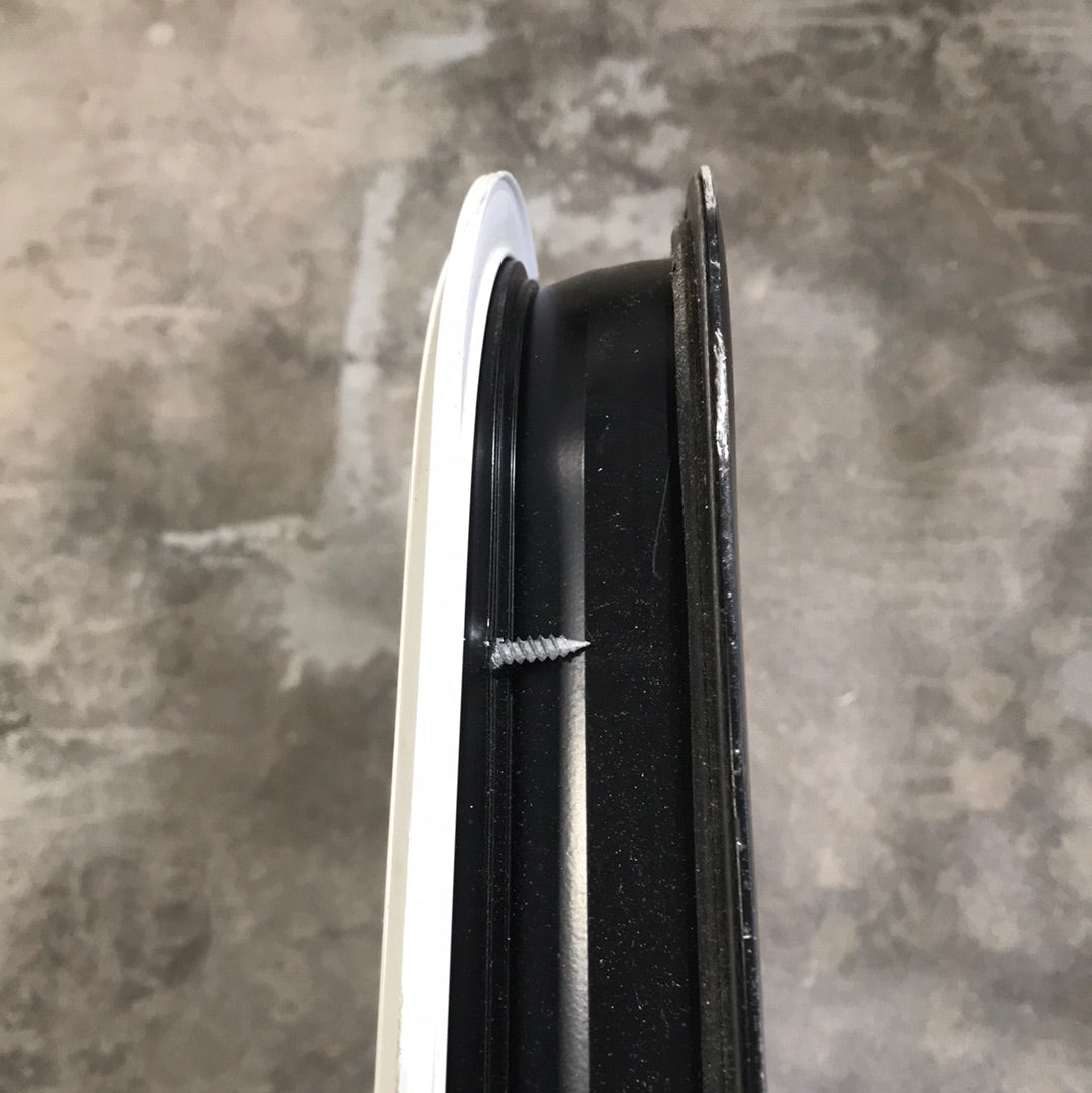 USED Black Radius Opening Window : 45 1/2