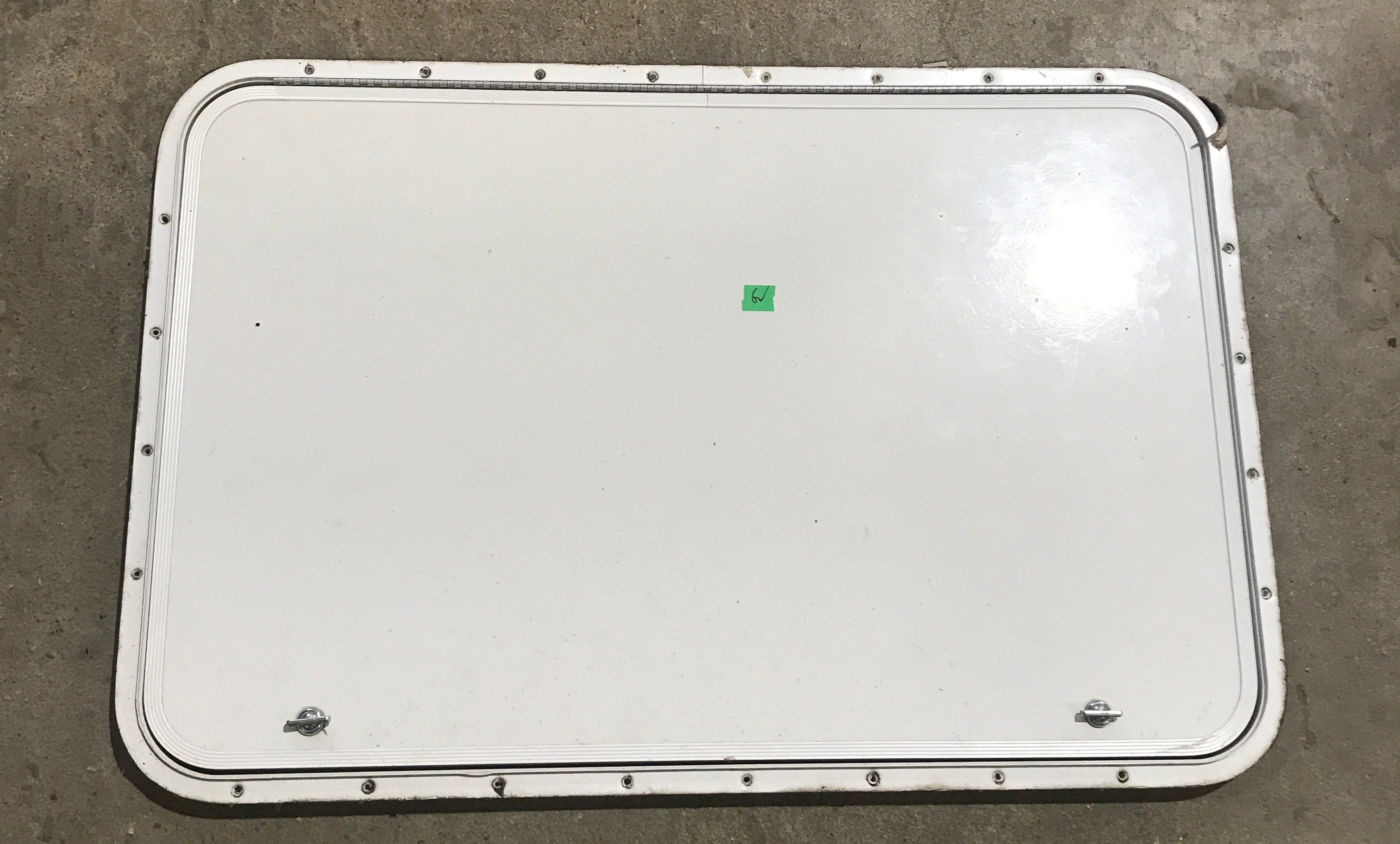Used Radius Cornered Cargo Door 35 3/4" W x 23 1/4" H x 1/2" D