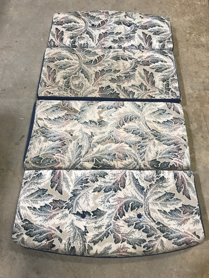 Used Dinette Cushion Set- 4 piece- 2 @ 40" x 18" x 5" D, 2 @ 40" x 17" x 5" D