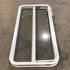 Used White Radius Opening Window : 47 1/4" W x 21 1/4" H x 2" D