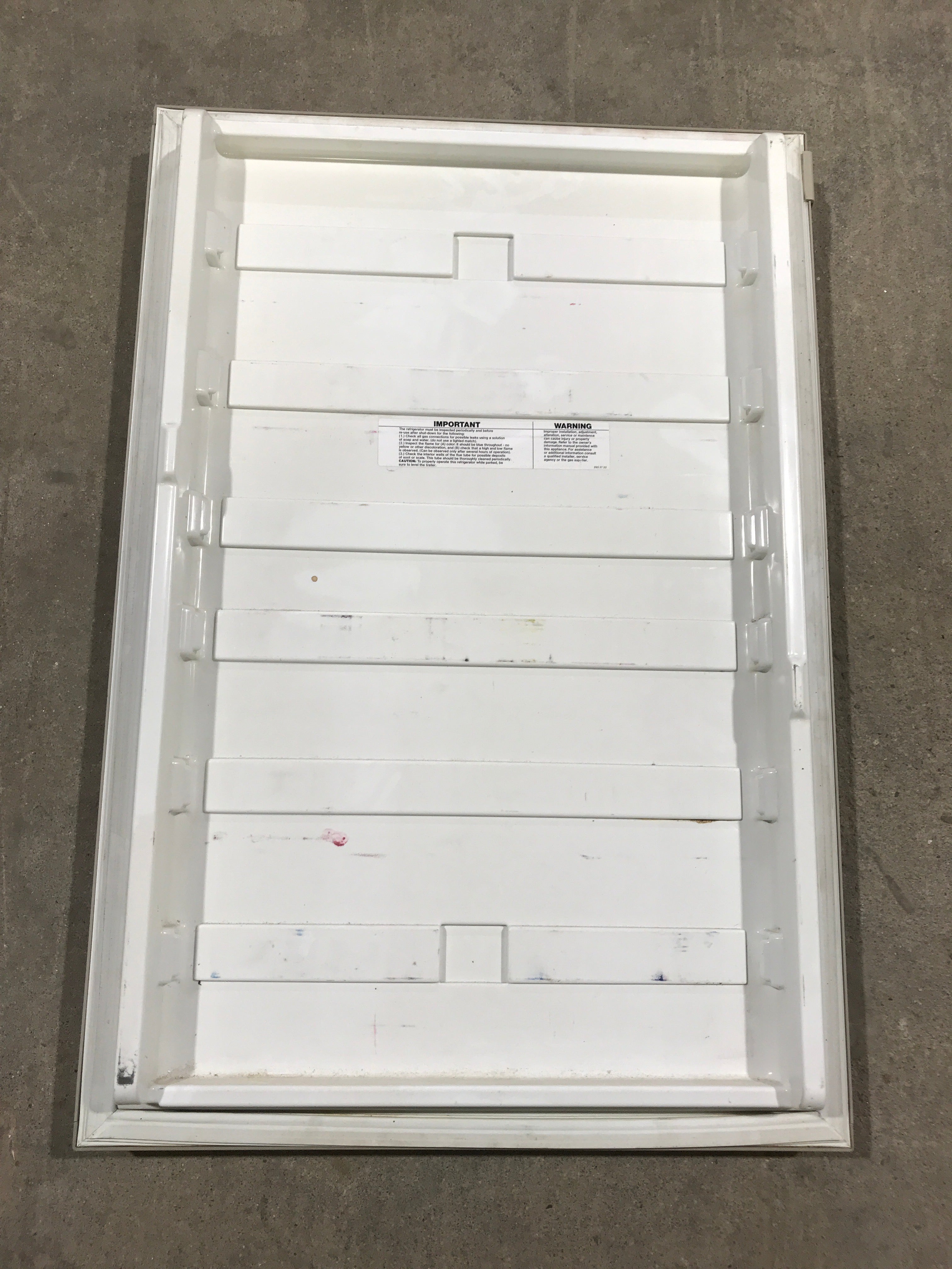 Used Dometic Refrigerator Door