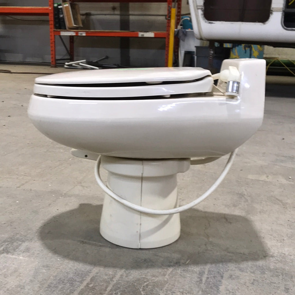 Used Toilet Complete SeaLand Traveler Toilet - S 8197 - Young Farts RV Parts