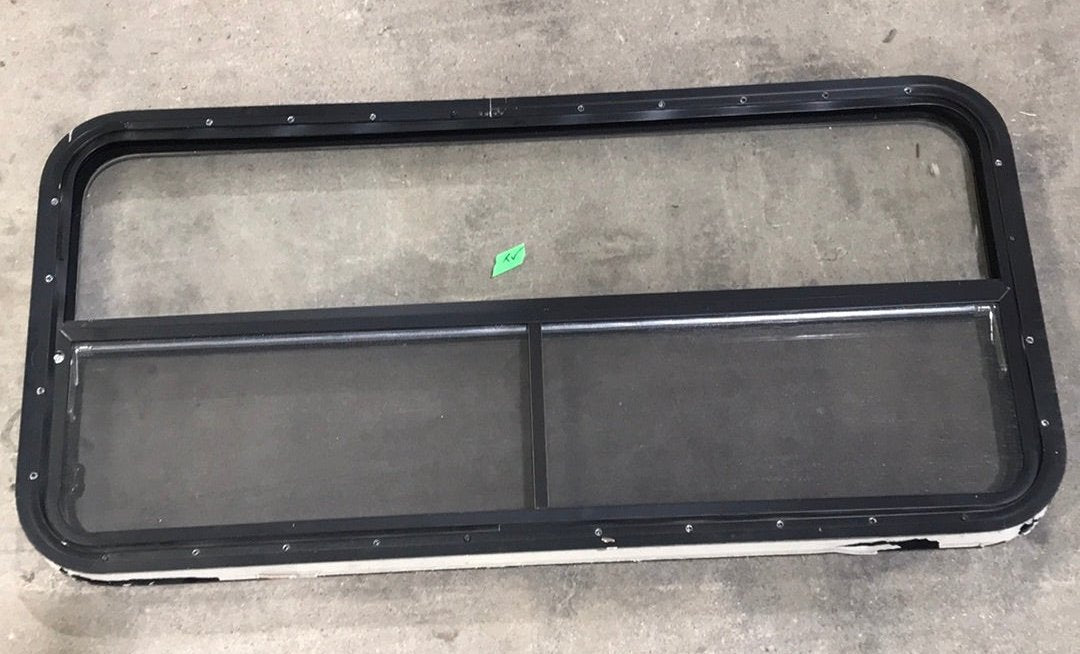 USED Black Radius Opening Window : 45 1/2