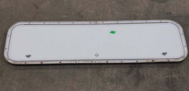 USED Radius Cornered Cargo Door 46" x 11 1/4" x 1/2" D - Young Farts RV Parts