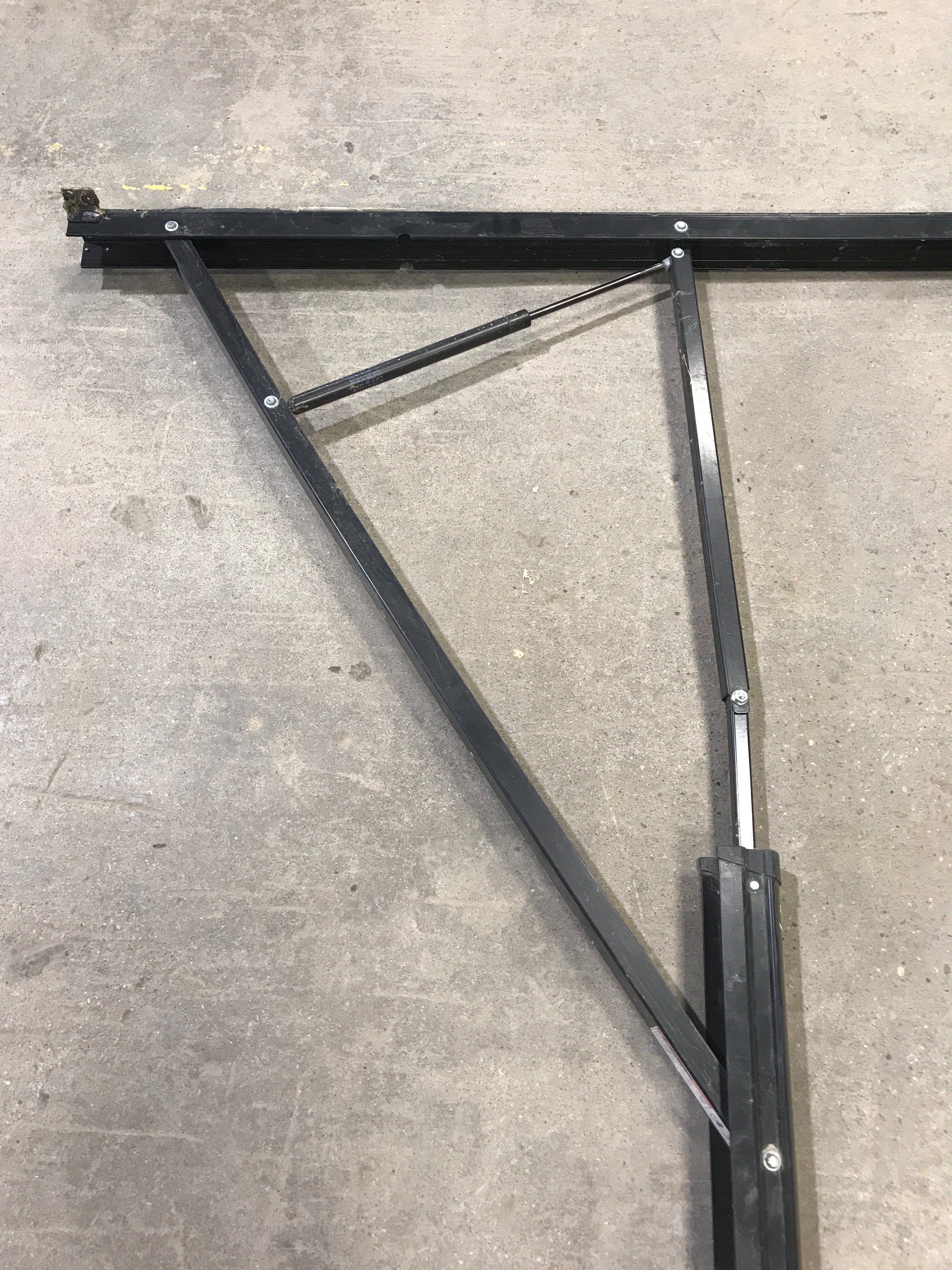 Used Lippert Solera Power Awning Arm, LH Idler (Non-Power Side) Tall, 63 1/2”