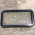 Used Black Radius Emergency Opening Window : 35 1/2" W X 18 1/2" H X 2" D