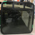 Used Black Radius Opening Window : 35 3/4" W x 36" H x 3/4"