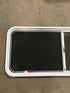 Used White Radius Emergency Opening Window : 54 1/4" W x 21 3/4" H x 2" D