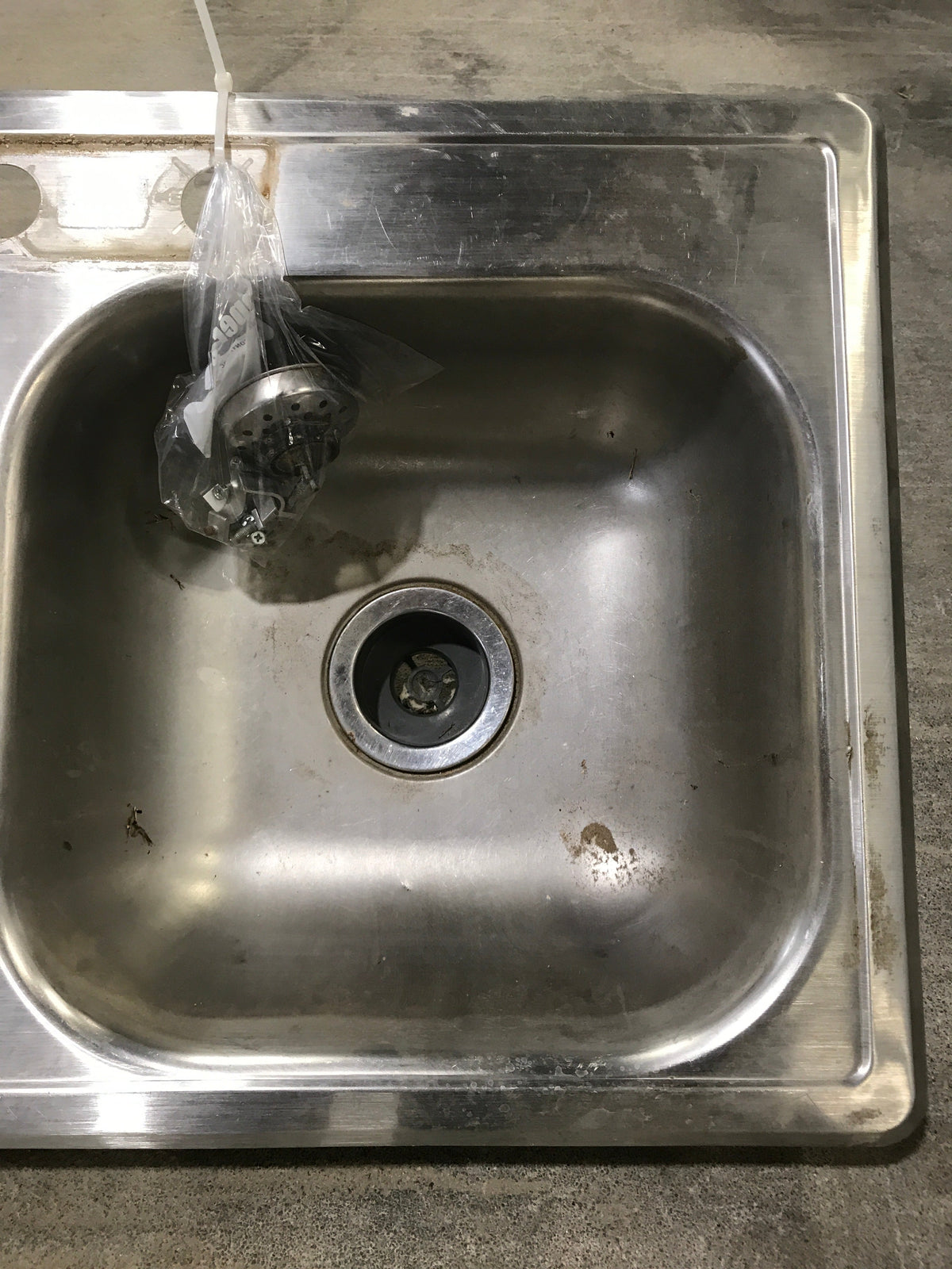 Used RV Kitchen Sink 33” W X 19” L