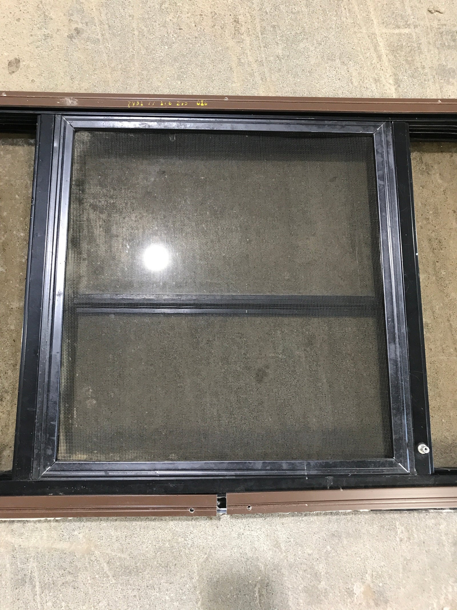 Used Black Radius Opening Window : 30 1/2