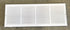 Used Metal RV Interior Furnace Access Door 25 1/4" W X  9 1/4" H