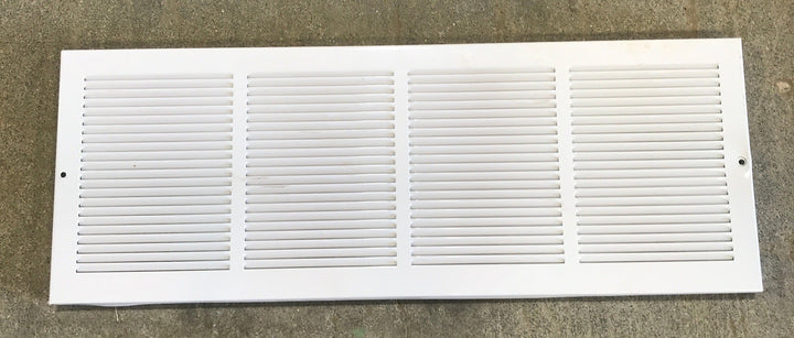 Used Metal RV Interior Furnace Access Door 25 1/4" W X  9 1/4" H
