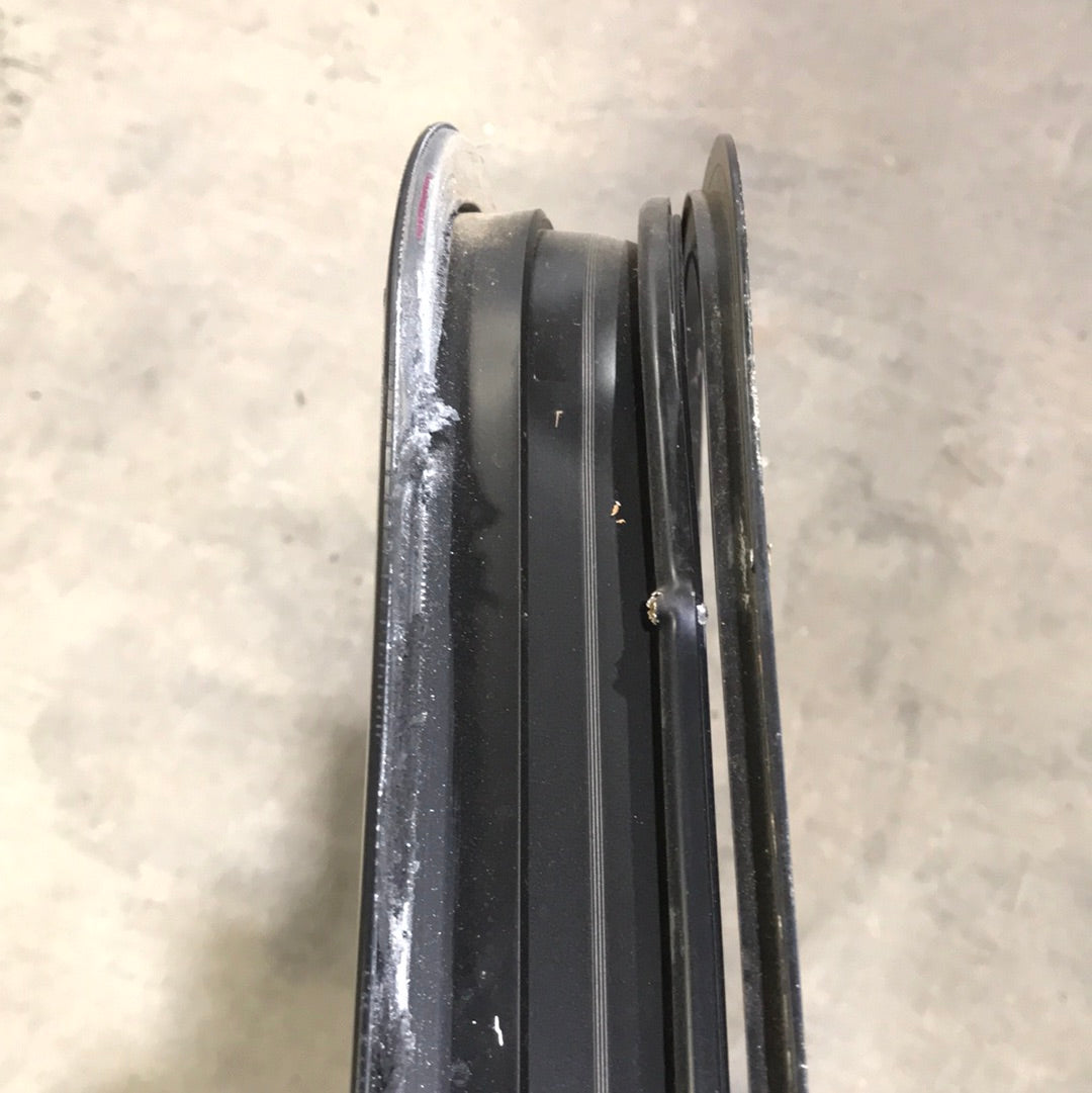 Used Black Radius Opening Window : 47 1/2