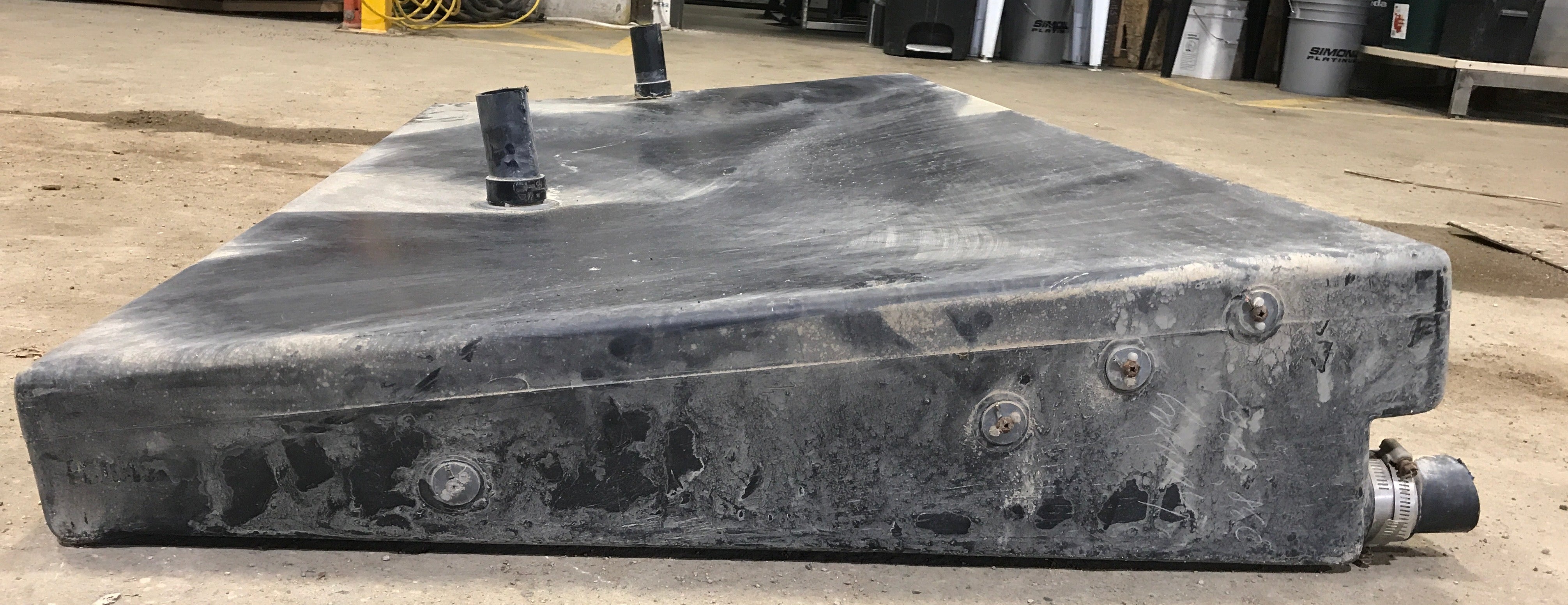 Used Waste/ Grey Water Portable Tank 57" L x 31" W x 7" H