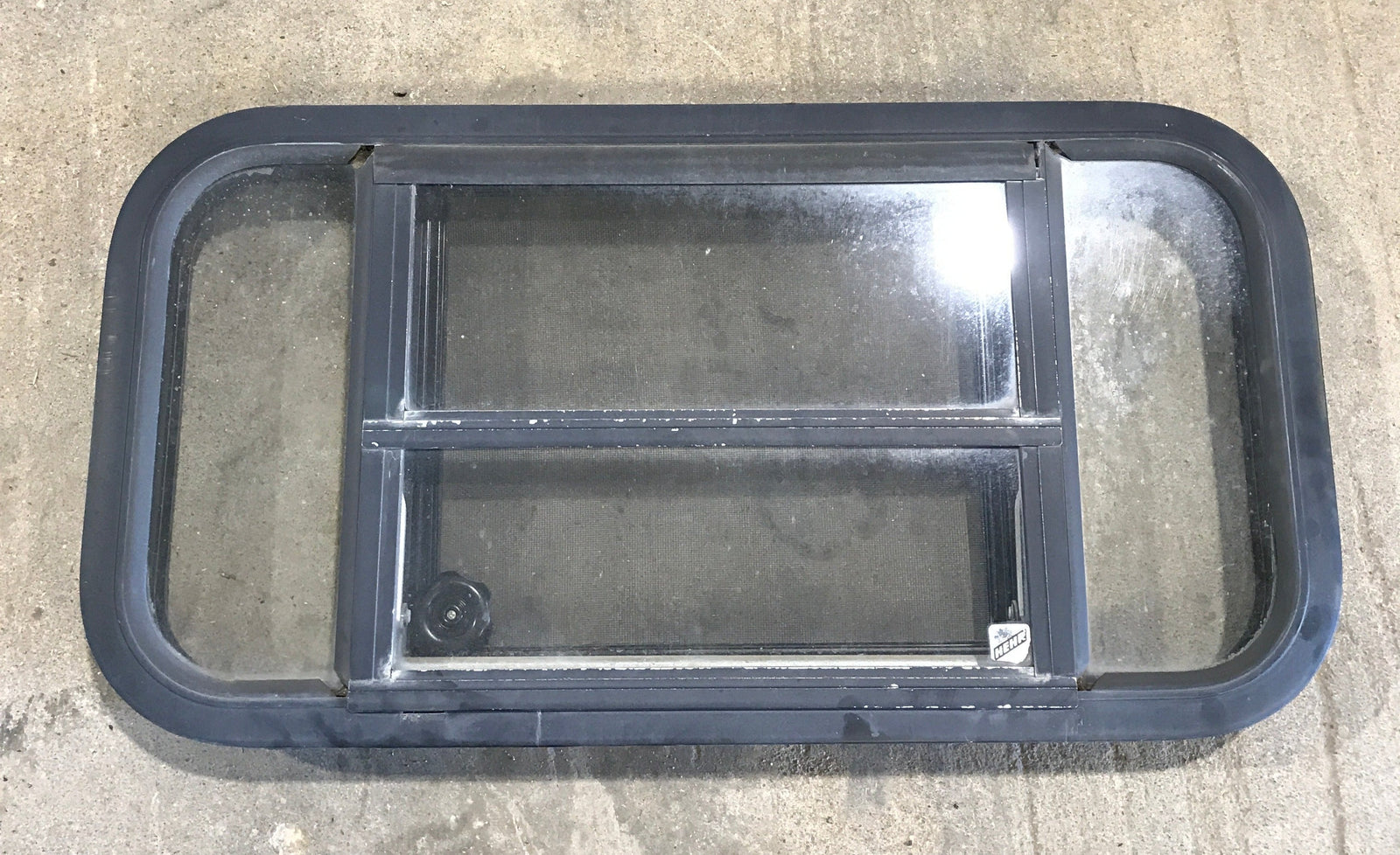 Used Black Radius Opening Window : 29 1/2