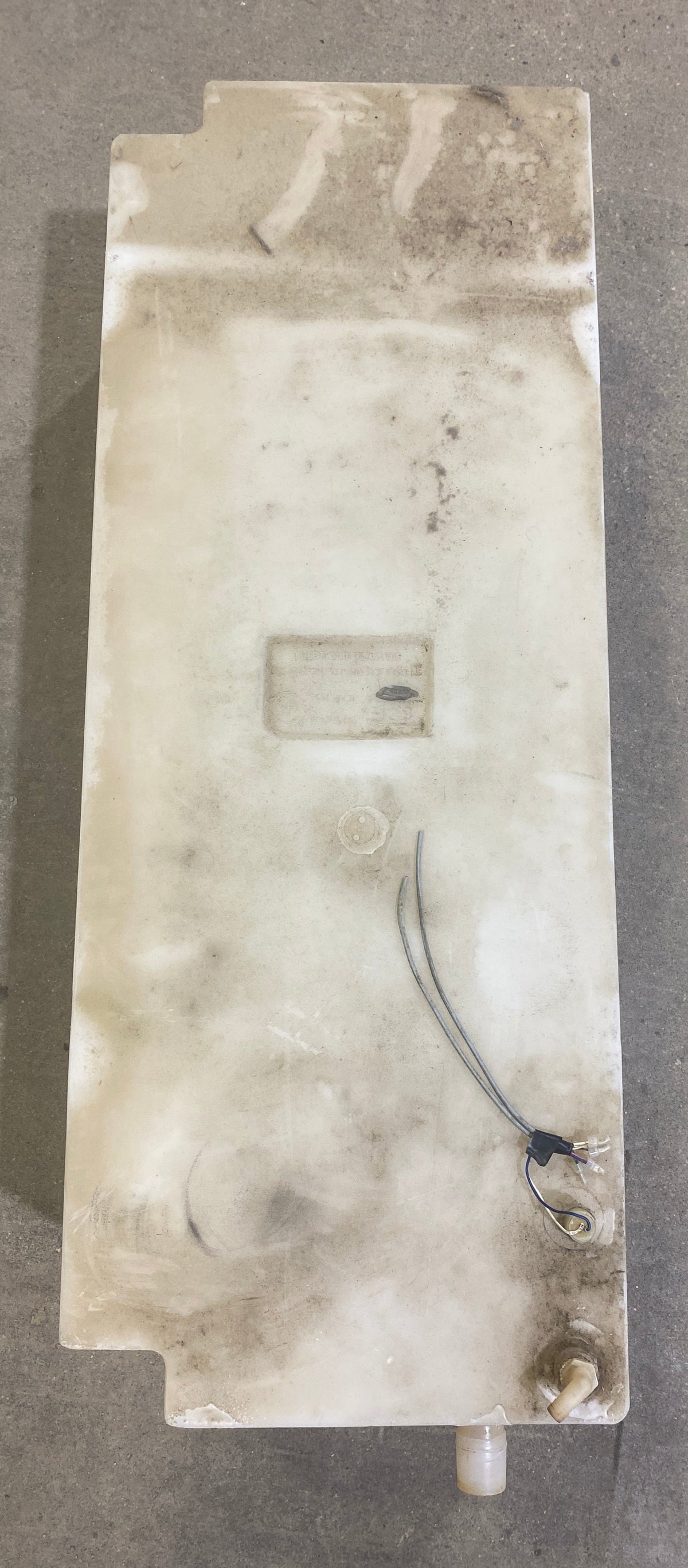 Used Fresh Water Tank 9 3/4” x 16” x 41 3/4