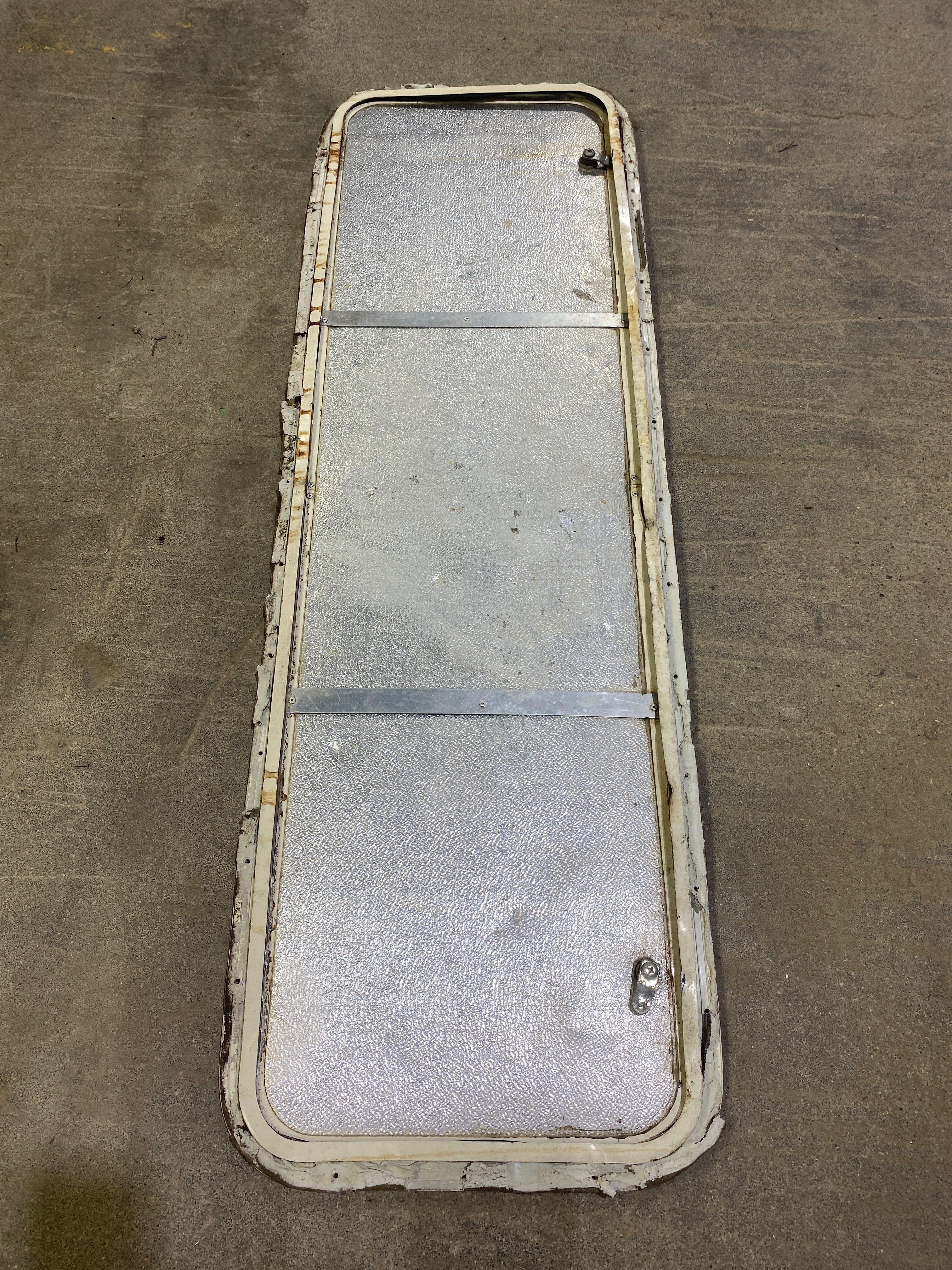 Used Radius Cornered Cargo Door 49 3/4" W x 14 3/4" H X 1/2" D