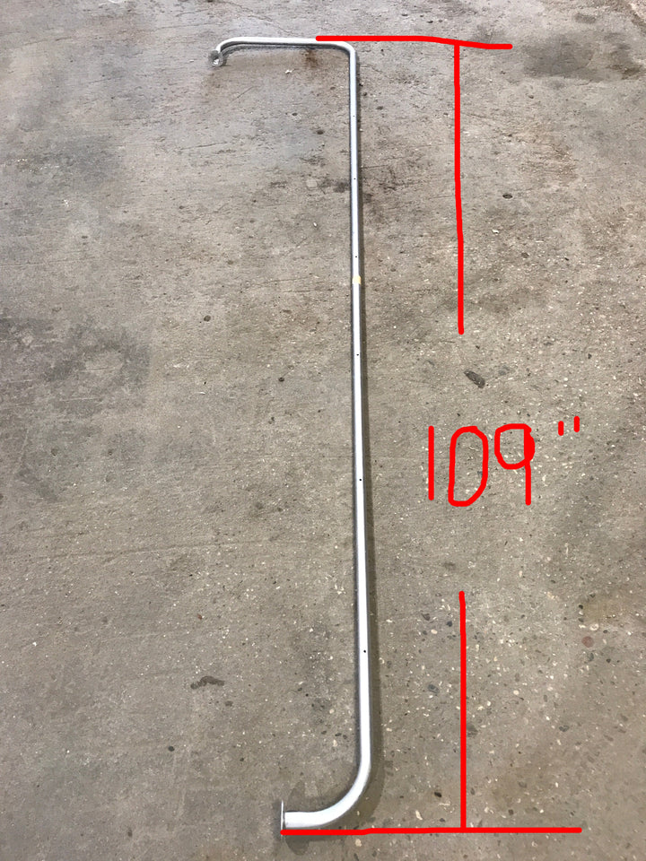 Used RV Exterior Ladder Rail - Aluminum - 109" H