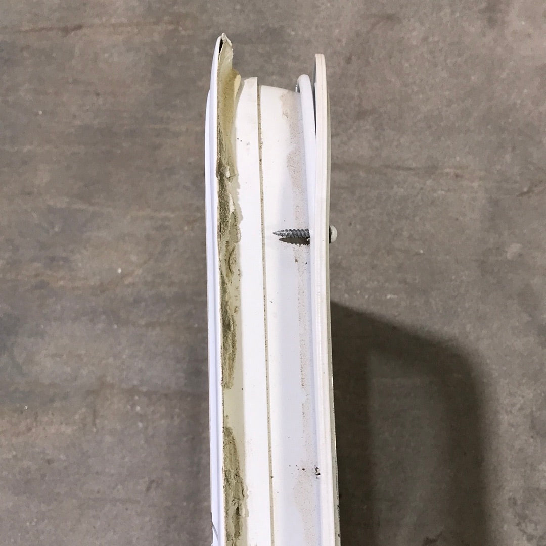 Used White Radius Opening Window : 28 1/2