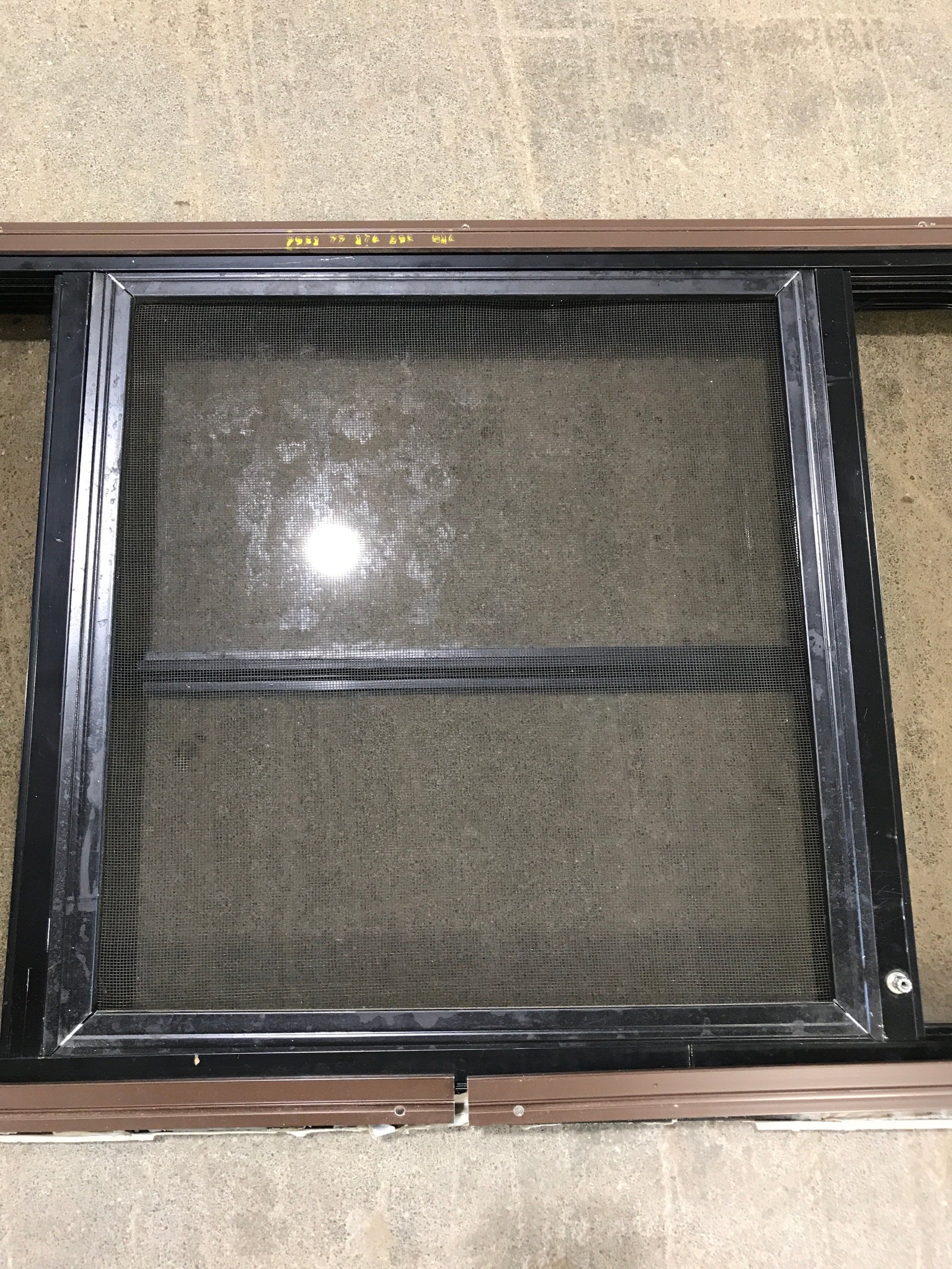 Used Black Radius Opening Window : 30 1/2