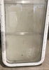 Used Radius Opening Rock Guard Covered Window: 59 1/2"  X 17 1/2"  X 1 1/2" D - Young Farts RV Parts