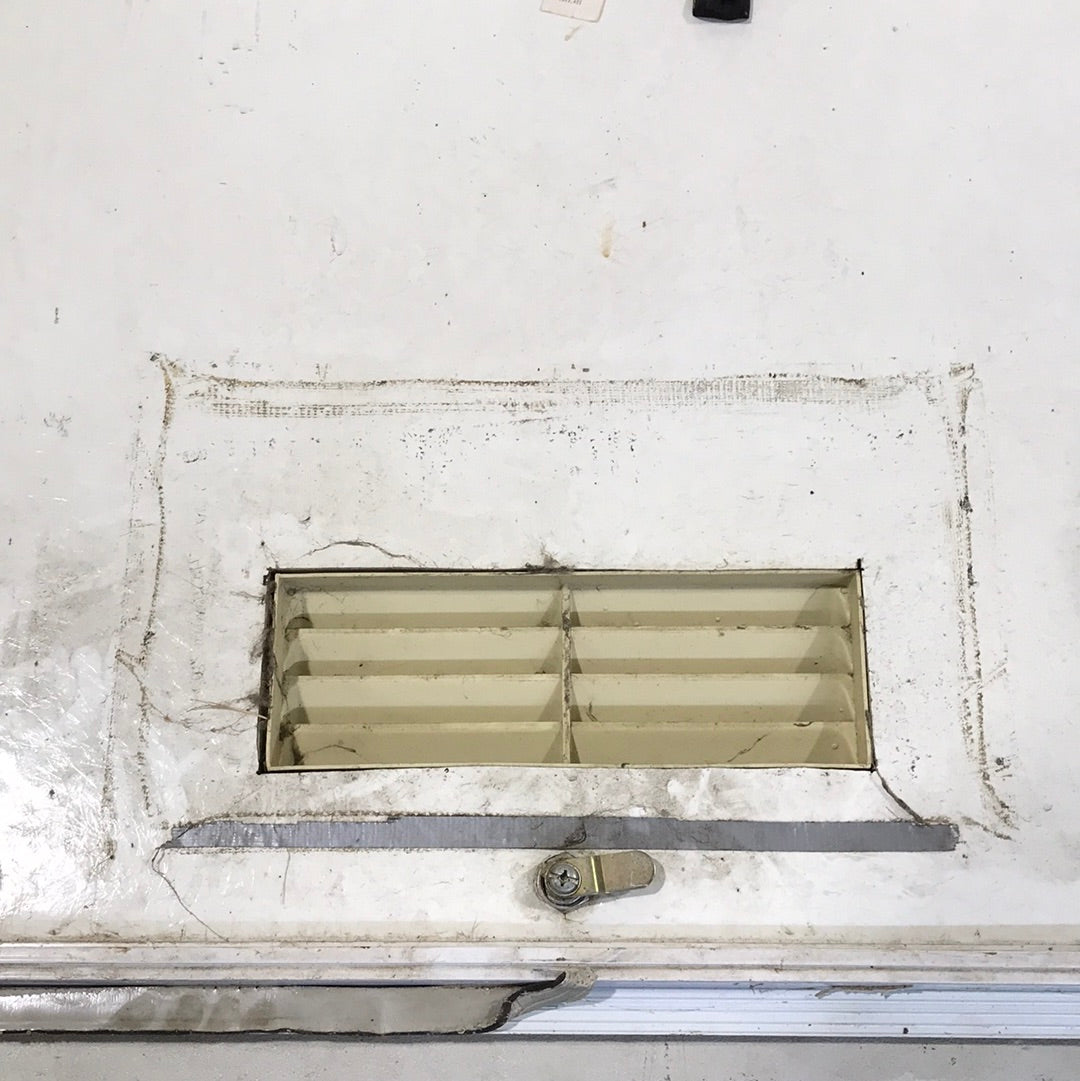 Used Radius Cornered Cargo Door 32 1/4" x 20 1/2" X 1" D - Young Farts RV Parts