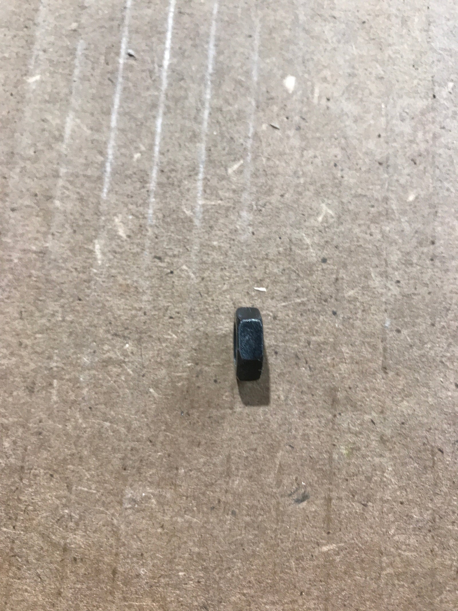 Used Dometic Fridge Door Nut, Black - 3858009057