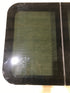Used Black Radius Frameless Opening Window : 39 1/4 X 23 1/2 X 1 1/2" D